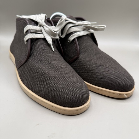 Salvatore Ferragamo Other - Salvatore Ferragamo Mens Shoes Canvas Sneakers Size 7 Italy